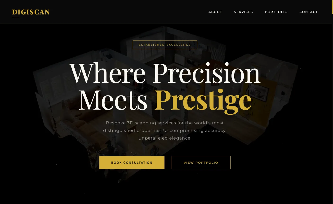 DigiScan Surveys website screenshot